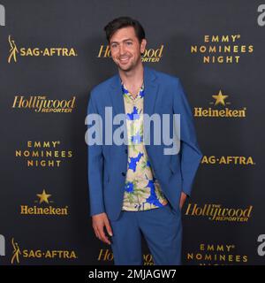 Nicholas Braun besucht den Hollywood Reporter und die "Emmy Nominees Night" der SAG-AFTRA. Foto: Michael Mattes/michaelmattes.Co Stockfoto