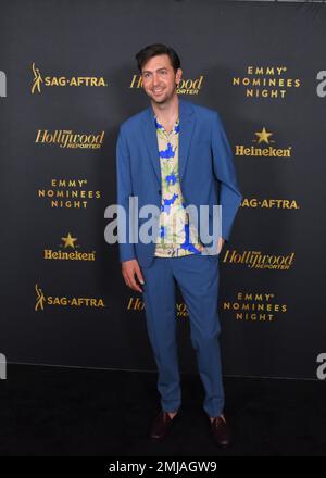 Nicholas Braun besucht den Hollywood Reporter und die "Emmy Nominees Night" der SAG-AFTRA. Foto: Michael Mattes/michaelmattes.Co Stockfoto