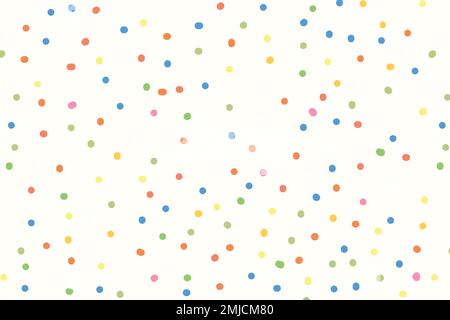Polka Punkt Muster Hintergrund, ästhetische Design Vektor Stock Vektor