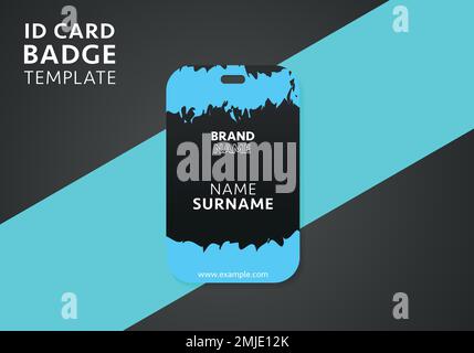 Moderne Vorlage für Corporate Identity Card, elegantes Design für Business-id-Karten. ID-Entwurfsvorlage. Stock Vektor