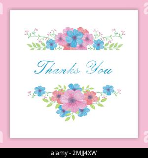 Wunderschöne handgezeichnete weiche Rosen Hochzeitseinladungskarte Set. Aquarell-Vektor-Illustrator Stock Vektor