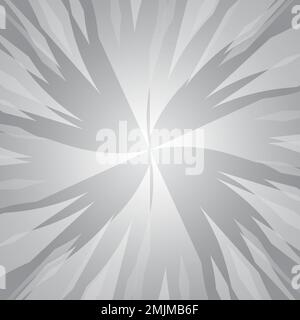 Abstrakter grüner Hintergrund mit Sonnenstrahl. Sommer Vektorgrafik für Design Stock Vektor