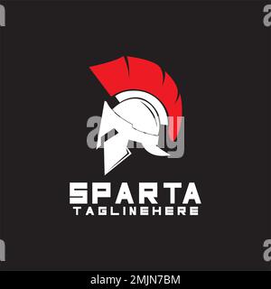 spartan Logo Icon Designs Vektor Stock Vektor