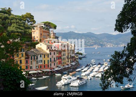 La Dolce Vita in Italien, Genua Stockfoto