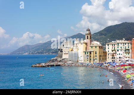 La Dolce Vita in Italien, Genua Stockfoto