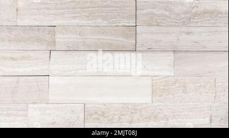 Holz Weiß Beige Braun Blockfliesen Holzstruktur Hintergrund Naturplanke Stockfoto