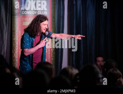 Ben Van Der Velde, Joker Comedy Club, Southend, Essex © Clarissa Debenham/Alamy Stockfoto
