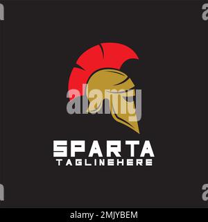 spartan Logo Icon Designs Vektor Stock Vektor