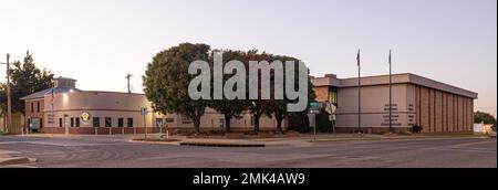 El Reno, Oklahoma, USA - 17. Oktober 2022: Das Canadian County Courthouse Stockfoto