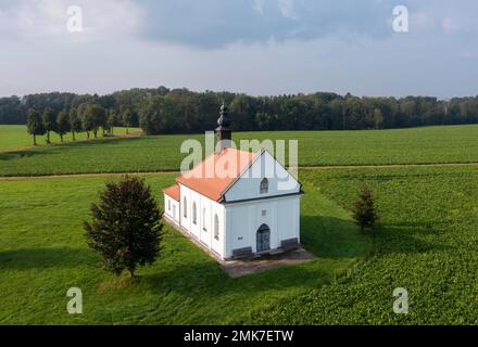 Doblkapelle bei Reichersberg, Innviertel, Oberösterreich, Österreich Stockfoto