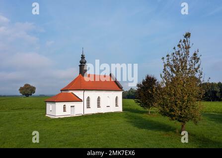 Doblkapelle bei Reichersberg, Innviertel, Oberösterreich, Österreich Stockfoto