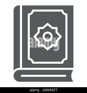 koran-Zeichen, Vektorgrafiken, ein ausgefülltes Muster auf weißem Hintergrund, 10. Stock Vektor