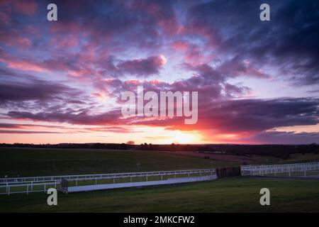 Epsom Downs Stockfoto