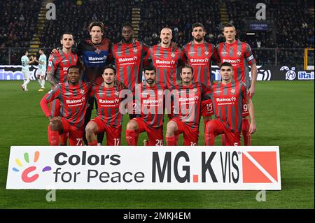 Cremona, Italien. 28. Januar 2023. US cremonese während US Cremonese vs Inter - FC Internazionale, italienisches Fußballspiel Serie A in Cremona, Italien, Januar 28 2023 Kredit: Independent Photo Agency/Alamy Live News Stockfoto