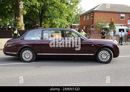 Bentley State Limousine in Royal Ascot, Ascot, Großbritannien Stockfoto