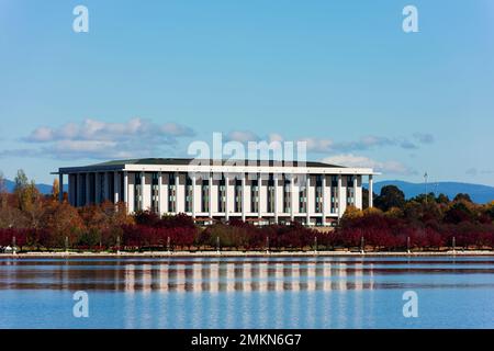 Nationalbibliothek von Australien. Stockfoto