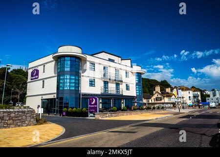 Exmouth Seafront in Devon. Stockfoto