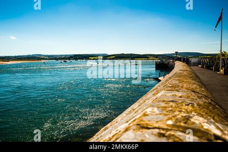 Exmouth Seafront in Devon. Stockfoto