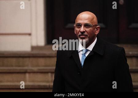 Aktenfoto von Nadhim Zahawi vom 25.01/2013, der als Vorsitzender der Konservativen Partei entlassen wurde, nachdem eine Ethikuntersuchung in Bezug auf die Handhabung seiner Steuerangelegenheiten einen „schwerwiegenden Verstoß“ gegen das Ministerialgesetz festgestellt hatte. Ausgabedatum: Sonntag, 29. Januar 2023. Stockfoto