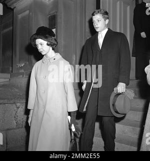 König Gustaf VI. Adolf zum 80. Geburtstag 1962. Carl XVI Gustaf und Prinzessin Désirée Stockfoto