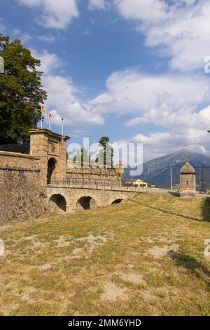 La Citadelle de Mont-Louis, Frankreich Stockfoto