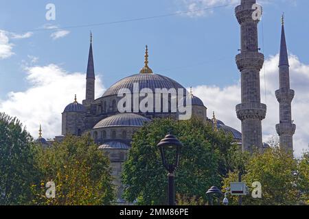 Sultan Ahmed Blaue Moschee in Istanbul Türkei Stockfoto