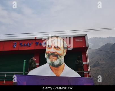 Srinagar, Indien. 29. Januar 2023. (Foto von Mubashir Hassan/Pacific Press) Kredit: Pacific Press Media Production Corp./Alamy Live News Stockfoto