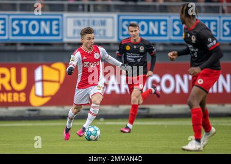 ROTTERDAM, NIEDERLANDE - JANUAR 29: Francisco Conceicao von Ajax während des niederländischen Eredivisie-Spiels zwischen Excelsior Rotterdam und Ajax im Van Donge & De Roo Stadion am 29. Januar 2022 in Rotterdam, Niederlande (Foto von Peter van der Klooster/Alamy Live News) Stockfoto