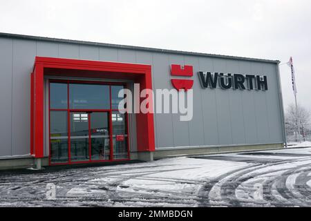 Würth Werkzeuggeschäft, Filiale der Würth GmbH & Co KG, Nordrhein-Westfalen, Deutschland Stockfoto