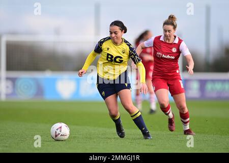 Bristol, Großbritannien. 29. Januar 2023. Daisy McLachlan - obligatorische Nachfolge: Ashley Crowden - 29/01/2023 - FOOTBALL - Robins High Performance Centre - Bristol, England - Bristol City Women vs Oxford United Women - The Women's FA Cup - vierte Runde Guthaben: Ashley Crowden/Alamy Live News Stockfoto