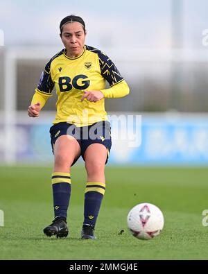 Bristol, Großbritannien. 29. Januar 2023. Daisy McLachlan - obligatorische Nachfolge: Ashley Crowden - 29/01/2023 - FOOTBALL - Robins High Performance Centre - Bristol, England - Bristol City Women vs Oxford United Women - The Women's FA Cup - vierte Runde Guthaben: Ashley Crowden/Alamy Live News Stockfoto