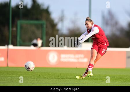 Bristol, Großbritannien. 29. Januar 2023. Aimee Palmer von Bristol City Women - Mandatory by-line: Ashley Crowden - 29/01/2023 - FOOTBALL - Robins High Performance Centre - Bristol, England - Bristol City Women vs Oxford United Women - The Women's FA Cup - Fourth Round Credit: Ashley Crowden/Alamy Live News Stockfoto