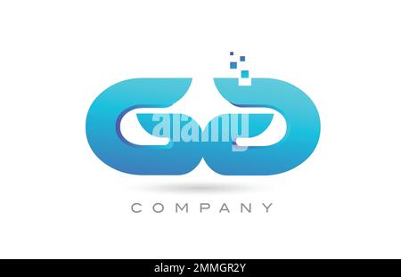 Kombination aus Logo und Buchstabe „GA“. Kreative Vorlage für Unternehmen und Unternehmen Stock Vektor