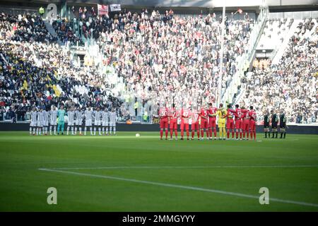 Turin, Italien. 29. Januar 2023. Während der italienischen Serie A, Fußballspiel zwischen dem FC Juventus und dem AC Monza am 22. Januar 2023 im Allianz Stadium in Turin, Italien. Foto Nderim Kaceli Kredit: Unabhängige Fotoagentur/Alamy Live News Stockfoto