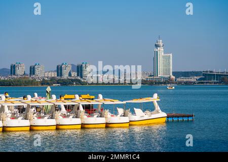 Nanjing xuanwu Landschaft Stockfoto