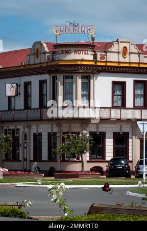 Feilding Hotel, Feilding, Manawatu, North Island, Neuseeland Stockfoto