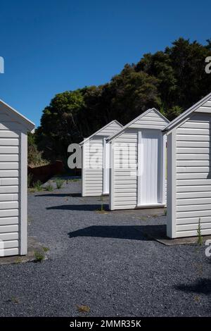 US Marine Corps Memorial, Camp Mackay, Queen Elizabeth Park, Paekakariki, Kapiti District, Nordinsel, Neuseeland Stockfoto