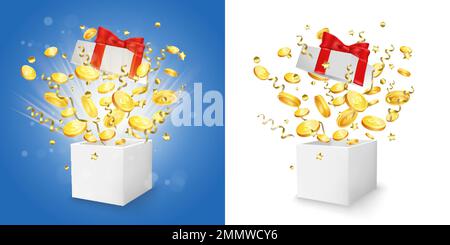 Cash-back-Prämienprogramm, Vektorkonzept für Banner, Poster Stock Vektor