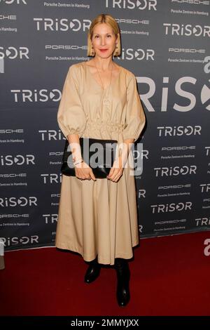 US-Schauspielerin Kelly Rutherford nimmt am 25. Januar 2023 an der TRISOR Grand Opening in Hamburg Teil. Stockfoto