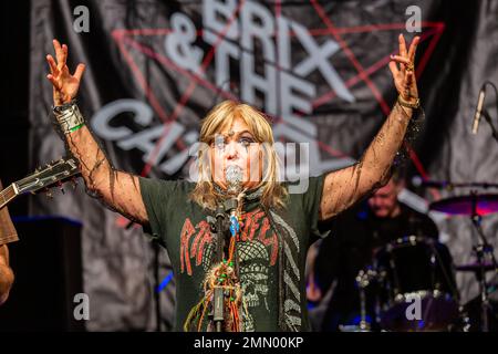 Brix Smith Start. Brix & The Extricated im Colchester Arts Centre, Essex. 18. November 2018 Stockfoto