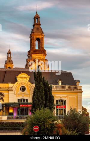 Frankreich, Pyrenäen Atlantiques, Bearn, Pau, Casino von Pau Stockfoto