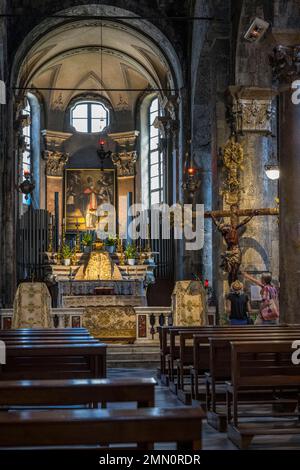 Italien, Ligurien, Genua, San Donato Kirche Stockfoto