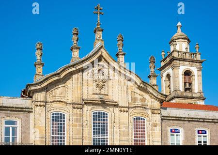 Portugal, Nordregion, Braga, Lapa-Kirche aus dem 18. Jahrhundert Stockfoto