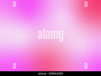 Farbverlauf, Körnung, Gitterverlauf, abstrakter Hintergrund, Bild, Farben, hell, Neon, Pink, Fuchsia, Rot, Illustration Stockfoto