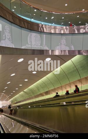 Grand Central Madison Station Grand Central Madison Station ist die neue Long Island Rail Road Verbindung in Midtown Manhattan, 2023, New York City, USA Stockfoto