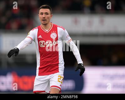 ROTTERDAM - Steven Berghuis von Ajax während des niederländischen Premier-League-Spiels zwischen sbv Excelsior und Ajax im Van Donge & De Roo Stadium am 29. Januar 2023 in Rotterdam, Niederlande. ANP GERRIT VAN KOLOLEN Stockfoto