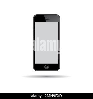 Vektordesign des Smartphone-Logos Stockfoto