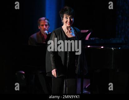 Fort Lauderdale, Florida, USA. 29. Januar 2023. Chita Rivera am 29. Januar 2023 im Parker in Fort Lauderdale, Florida, lockt Seth Rudetsky mit Musik und Konversation. Kredit: Mpi04/Media Punch/Alamy Live News Stockfoto