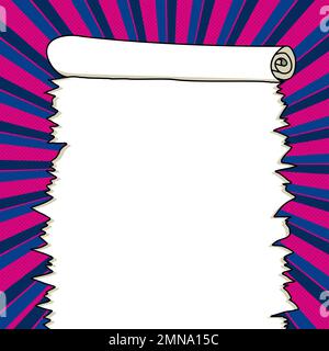 Comic-Bilderrahmen Doppelrahmen – Für Comics Bis 16,5x26,7 Cm, UV-Schutz, MDF-Rahmen, 4 Mattenfarben Wählbar