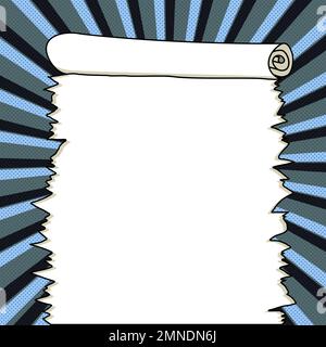 Comic-Sprechblase Mit Kopierraum Und Farbenfrohen Kuscheln. Entwurf Einer Leeren Vorlage In Explosion Framework Für Social Media Messaging Und Stock Vektor